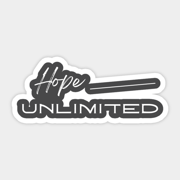 Hope Unlimited Sticker by aNewbloomCreations